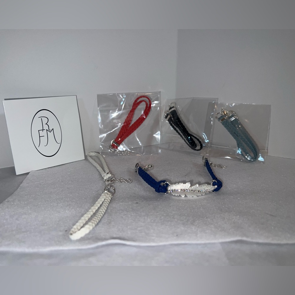 RFM Roberto Mennella Cortona Interchangeable Strap Feather Bracelet